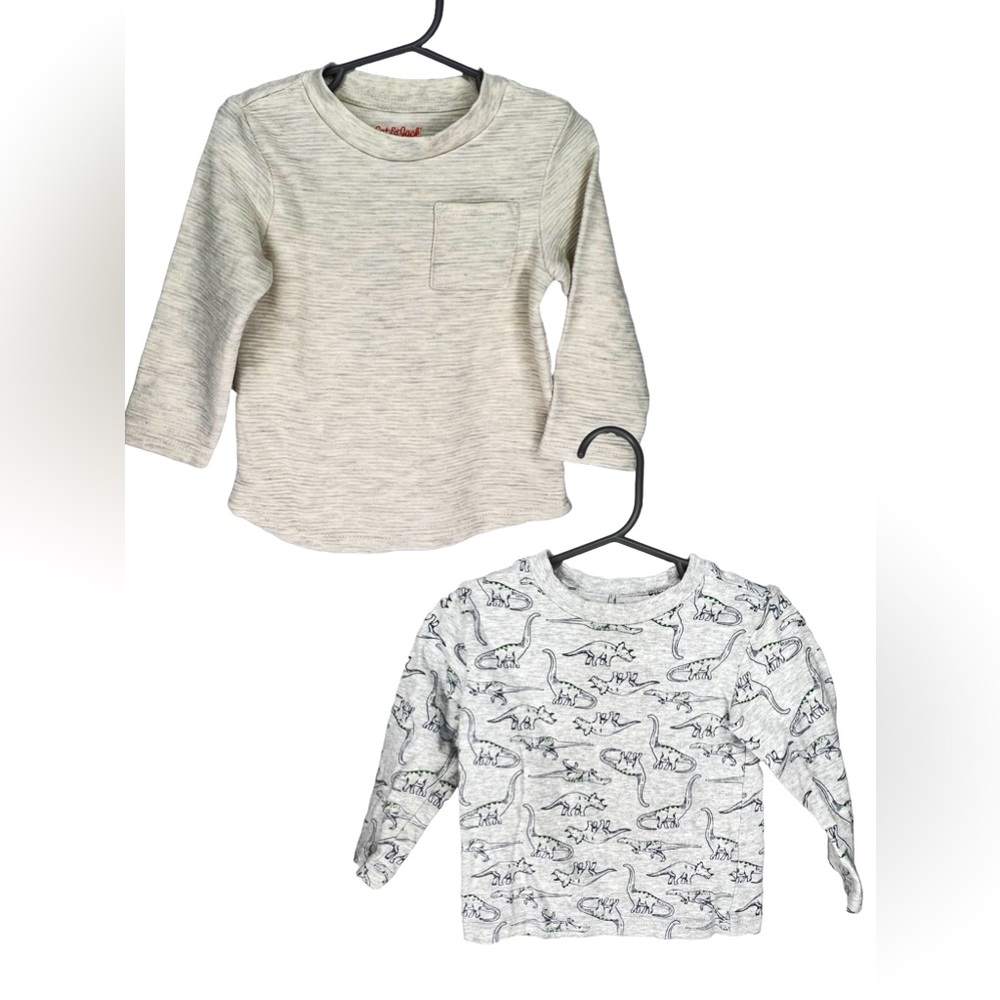 Boys long Sleeve Shirts 2 Pack - EUC/NWOT